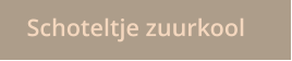 Schoteltje zuurkool